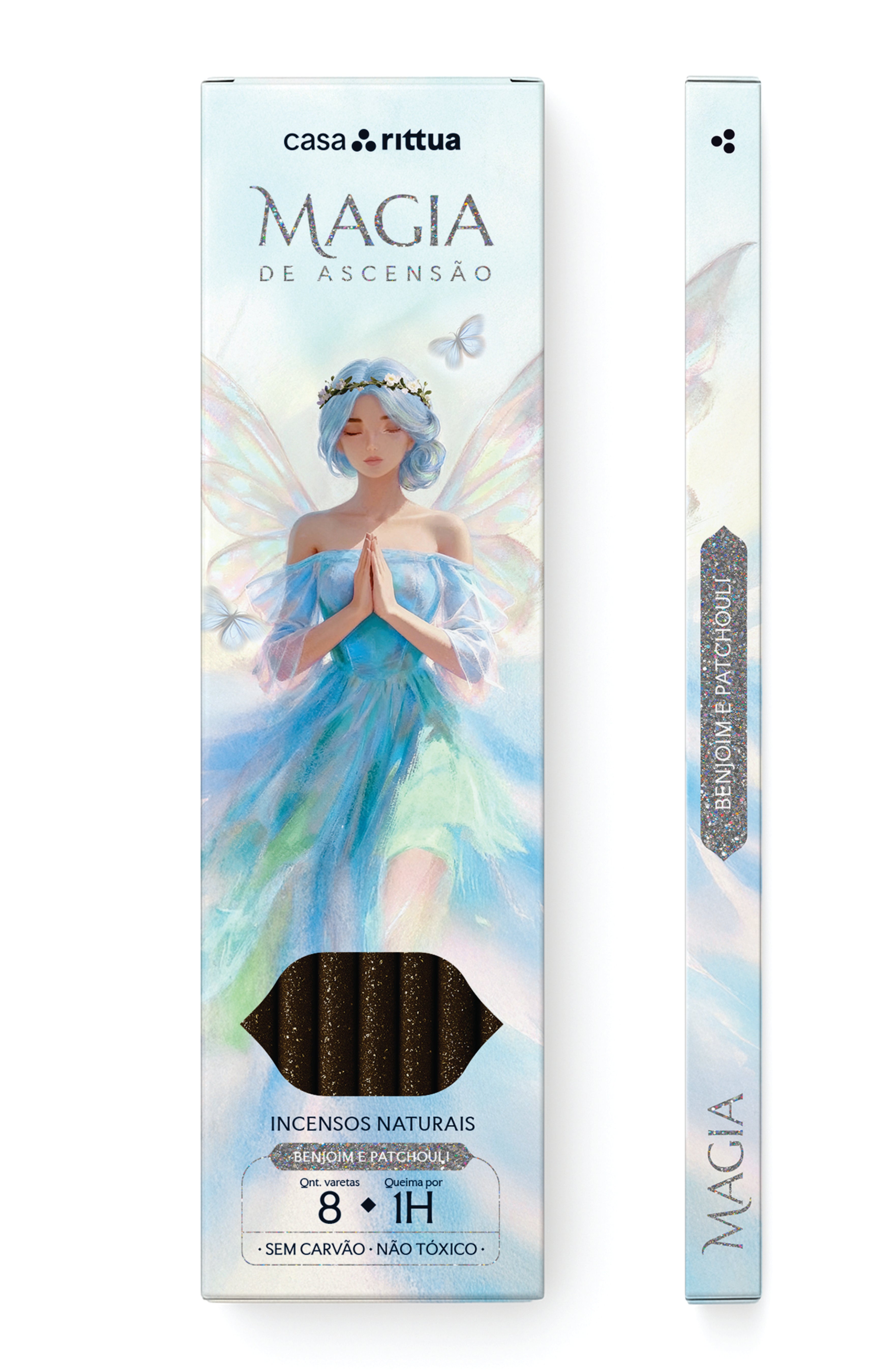 Incenso Magia de Ascensão - Benjoim e Patchouli