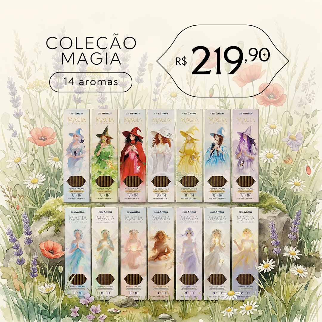 Coleção Magia Casa Rittua - 14 Aromas e Encantos