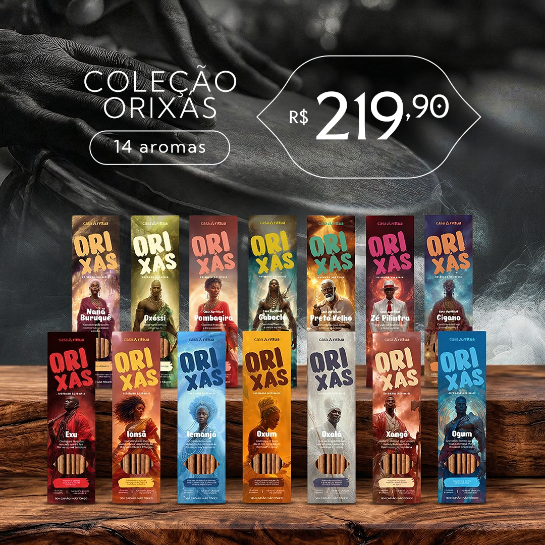 Coleção Orixás e Entidades Casa Rittua - 14 Aromas de Axé