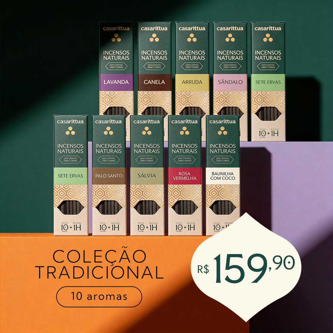Coleção Tradicional Casa Rittua - 10 Aromas