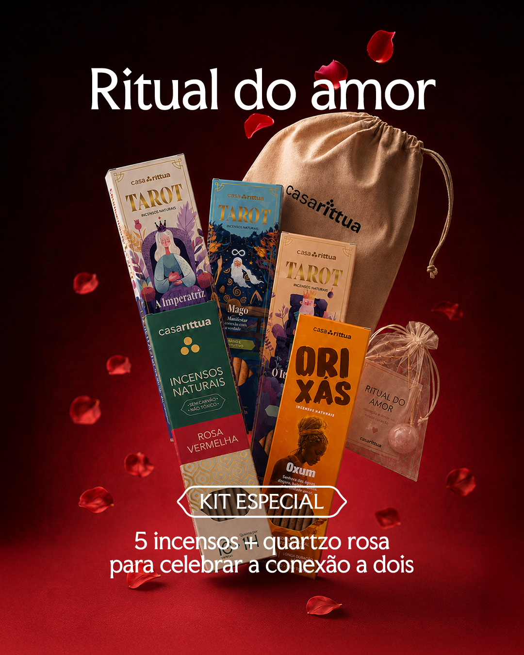 Kit Dia dos Namorados - Ritual do Amor