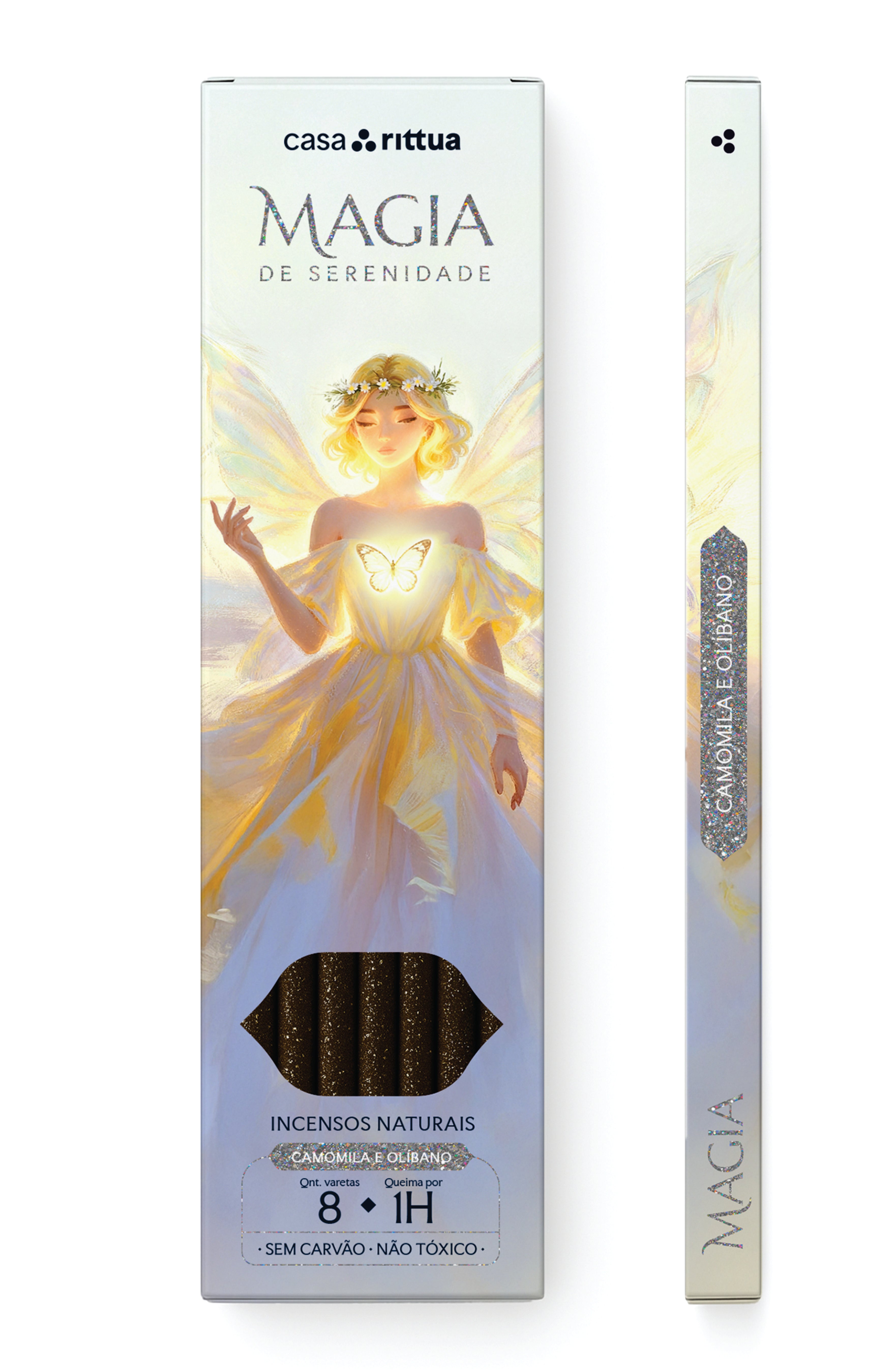 Incenso Magia de Serenidade - Camomila e Olíbano